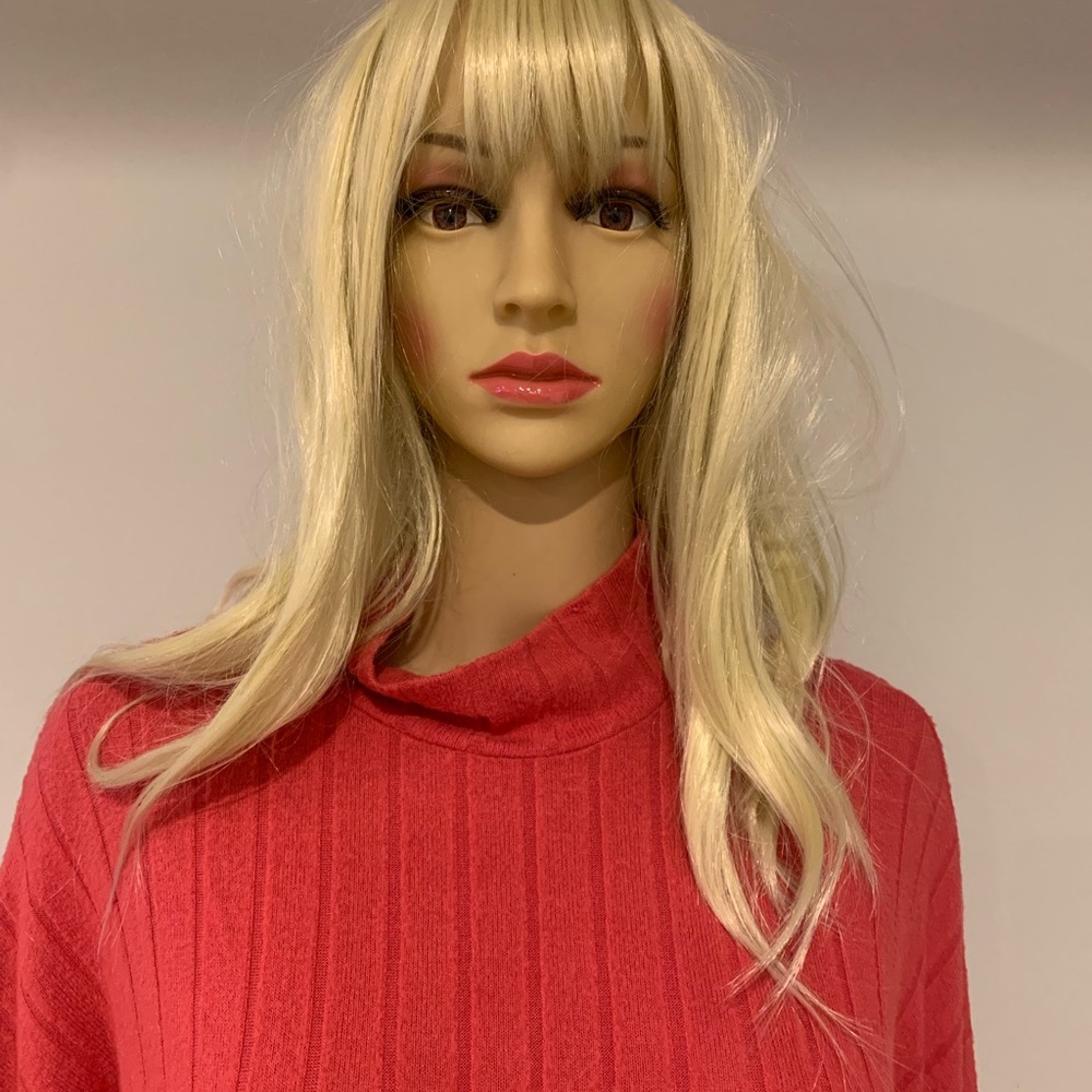 Anthropologie Eri + Ali tunic Fiona Hacci pullover ribbed mock neck - Picture 6 of 8